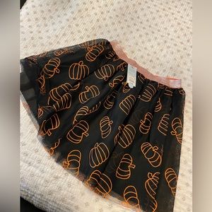 Cat & Jack Pumpkin Tulle Skirt